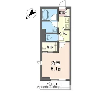 ビクトワール【3階】の間取り