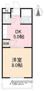 グリーンヒル第3【1階】の間取り