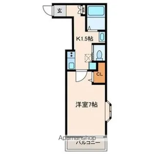 東京都足立区青井2丁目【アパート】の間取り
