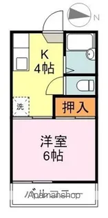 アーバン東福山【2階】の間取り