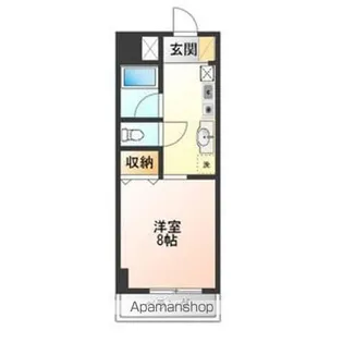 ヒューマンハイツ【2階】の間取り