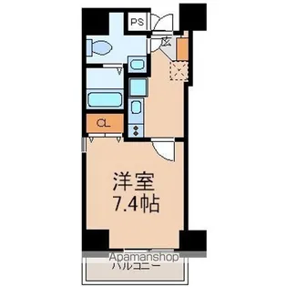 GRAND EAST武蔵境【803号室】の間取り