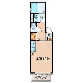 クレール【1階】の間取り