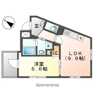DIMORA北千住 ーディモーラ北千住ー【5階】の間取り