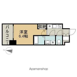 エスリード鶴舞グランパークス【5階】の間取り