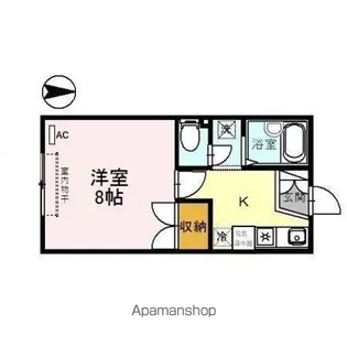 ワンズ20 A棟【1階】の間取り