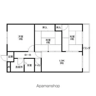 サンヒルズ千代田Ⅰ【103号室】の間取り