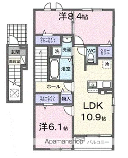 アーバンコート 西青山 南棟【2階】の間取り