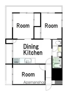 ハイネス中目黒【309号室】の間取り