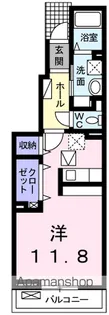 ヴァンベールⅡ【1階】の間取り