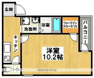 フジパレスあびこⅤ番館【303号室】の間取り