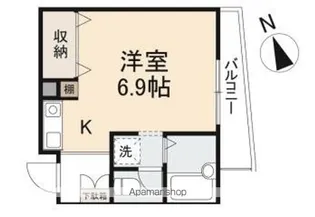 シュクレ藤塚【2階】の間取り