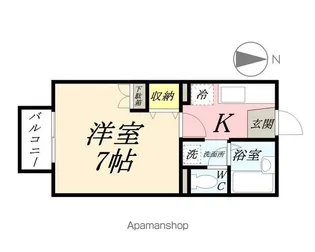 ナウ・ビラージュ【2階】の間取り