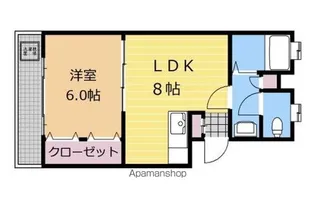 ロイヤルフラッツ相模原【303号室】の間取り
