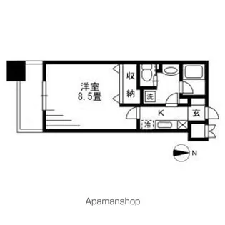 リビングステージ木町通【7階】の間取り