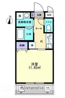 LAVITA扇町 ラヴィータ扇町【2階】の間取り