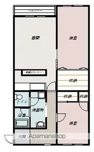 第6美園マンション 113号室【113号室】の間取り