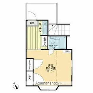 サンライフ赤羽【2階】の間取り