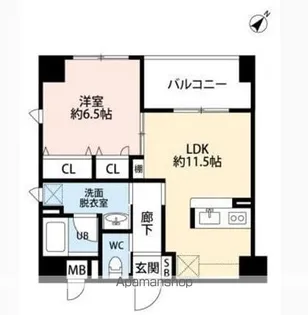 VILLA SOUND【7階】の間取り