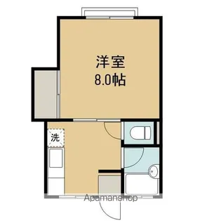 K&M加賀野【103号室】の間取り