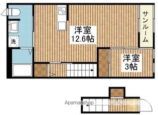 グランヴィアⅢ【2階】の間取り