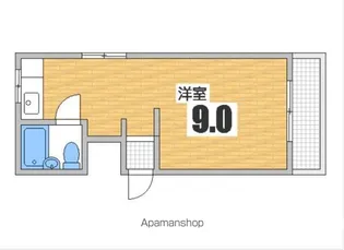 トリムビル【1階】の間取り