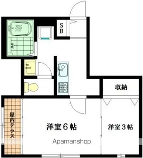 MAISONーK(メゾンK)【1階】の間取り