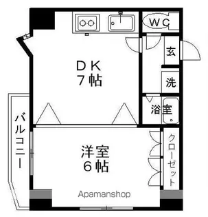 グレイセスHIKARI【2階】の間取り