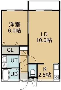 コンフォートパレス花園【103号室】の間取り