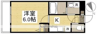 ウェーブレジデンス原尾島【1階】の間取り