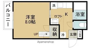 キャンパスヤード【1階】の間取り