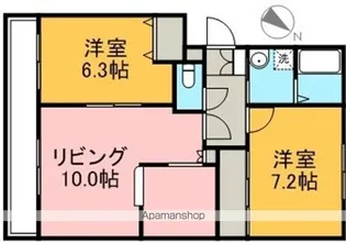 ピュア エクセレント【305号室】の間取り