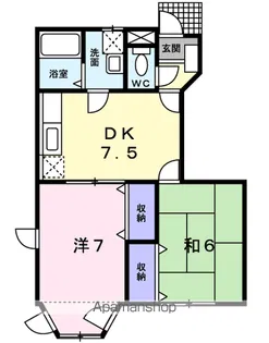 エル・ドミール【1階】の間取り