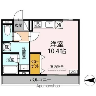 TORISIA浜松【2階】の間取り