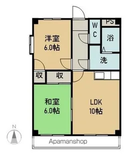 グランド・カーサ【2階】の間取り