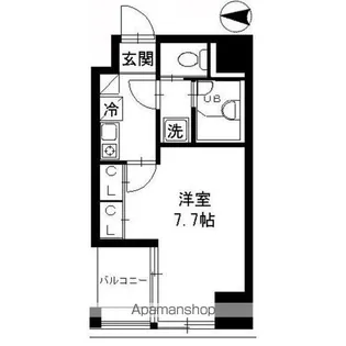 アムス馬喰町【3階】の間取り