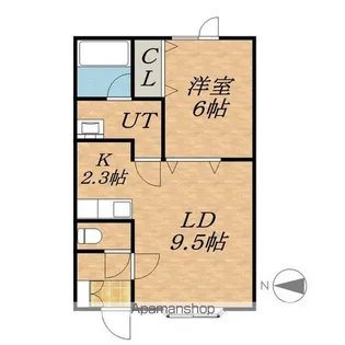 ジュノンⅡ【1階】の間取り