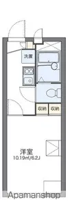 レオパレスマーブル代継【1階】の間取り