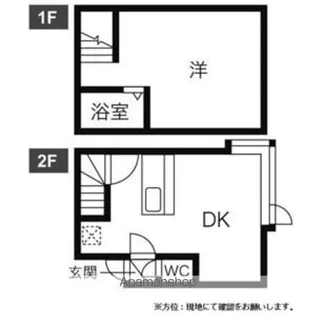 シュガーテラス【103号室】の間取り