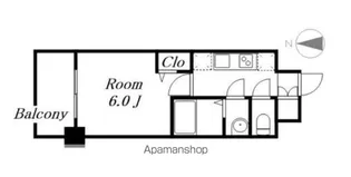 プレサンス名古屋菊井セルカ【10階】の間取り