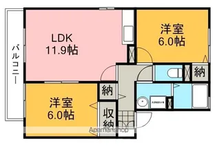 J’s 254【1階】の間取り