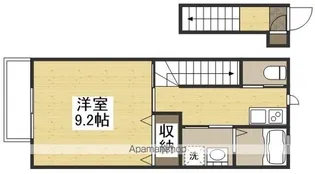 SILVIA (東)【2階】の間取り