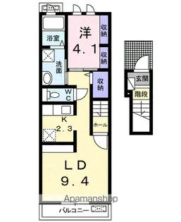 フォレストガーデン【2階】の間取り