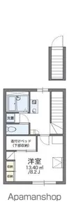 レオパレスグレイス【213号室】の間取り