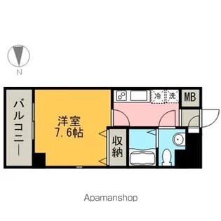 リベール名駅南【5階】の間取り