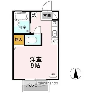 セジュールはるる【2階】の間取り