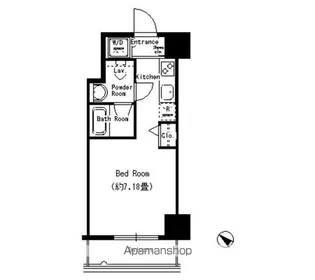 DORMOUSE TOWER【10階】の間取り