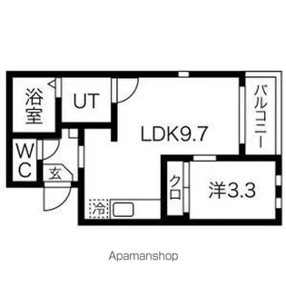 THEOTS1【1階】の間取り