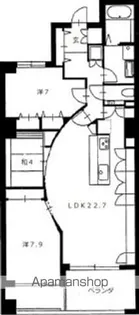 リモージュ徳川【5階】の間取り
