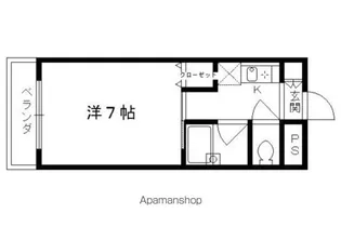 K’S COURT【202号室】の間取り